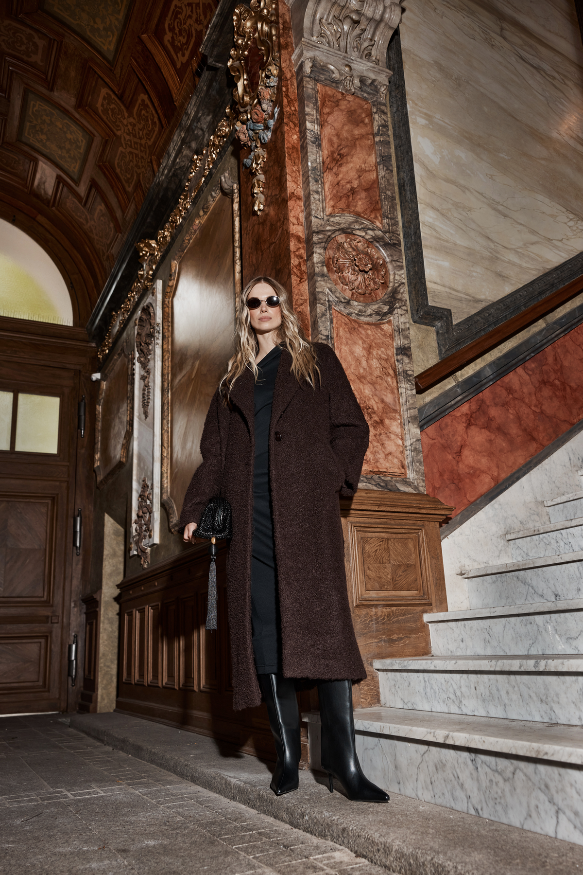 Carell wool coat