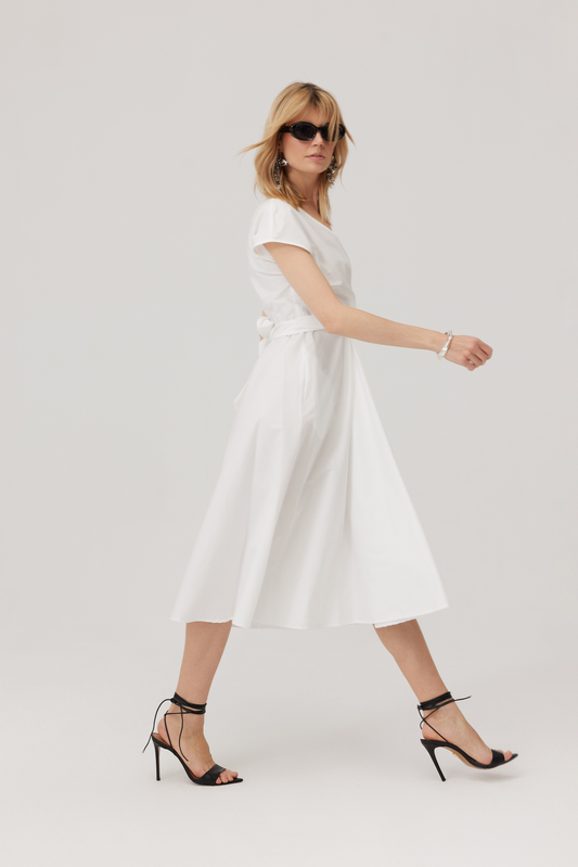 Ameli midi dress black