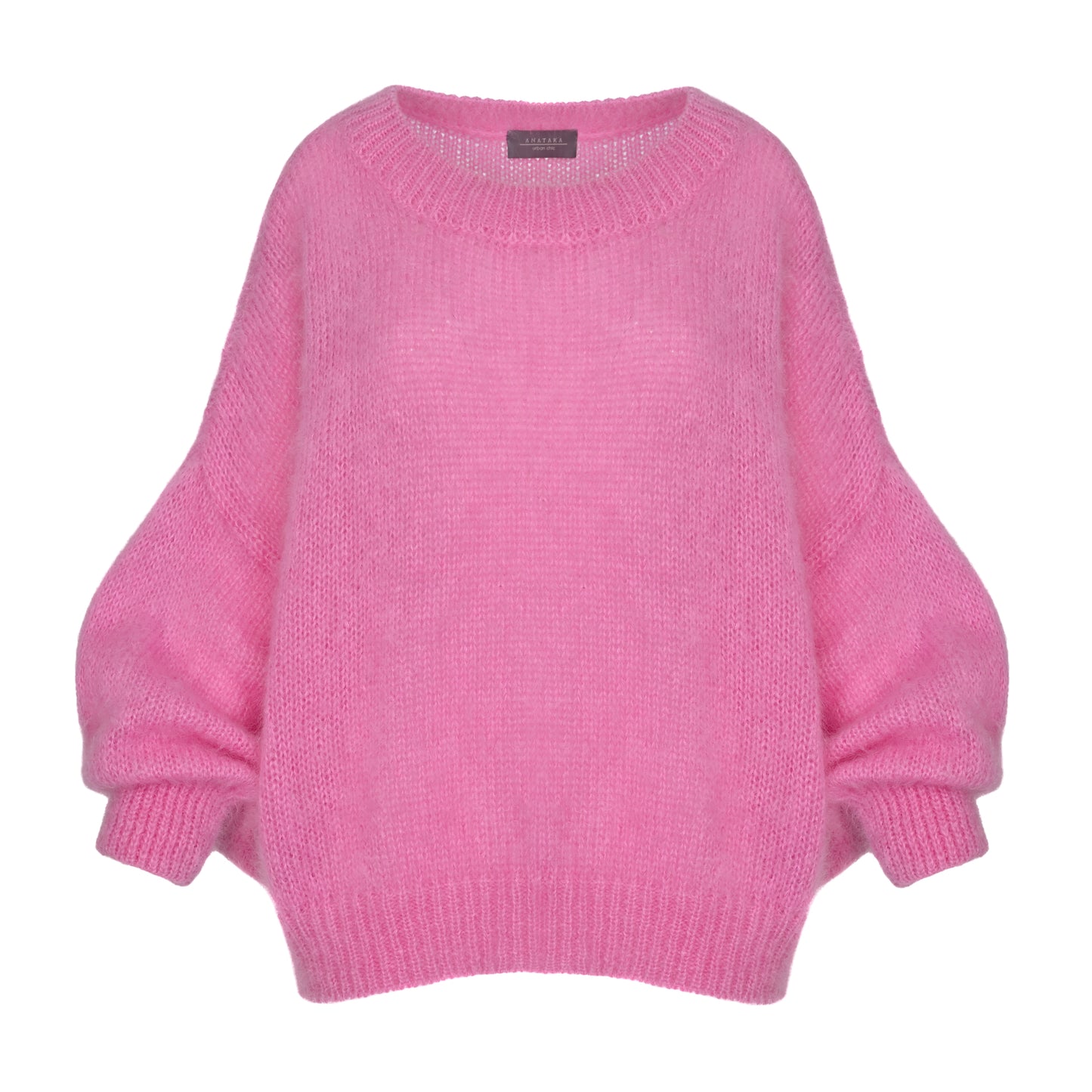 Pull en baby mohair rose futuro ultra doux