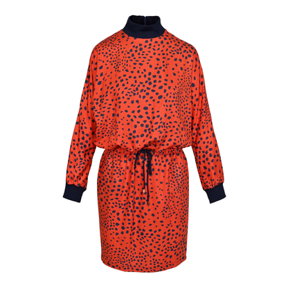 Joyce Orange Dress