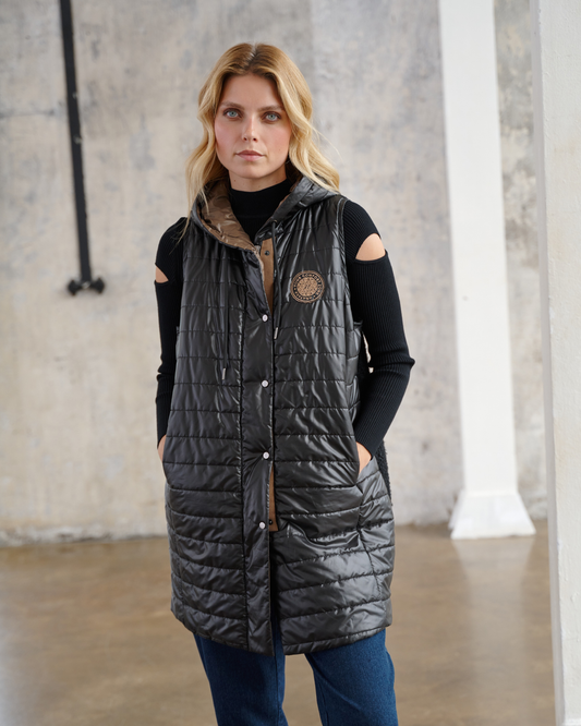 Gilet Teddy Noir