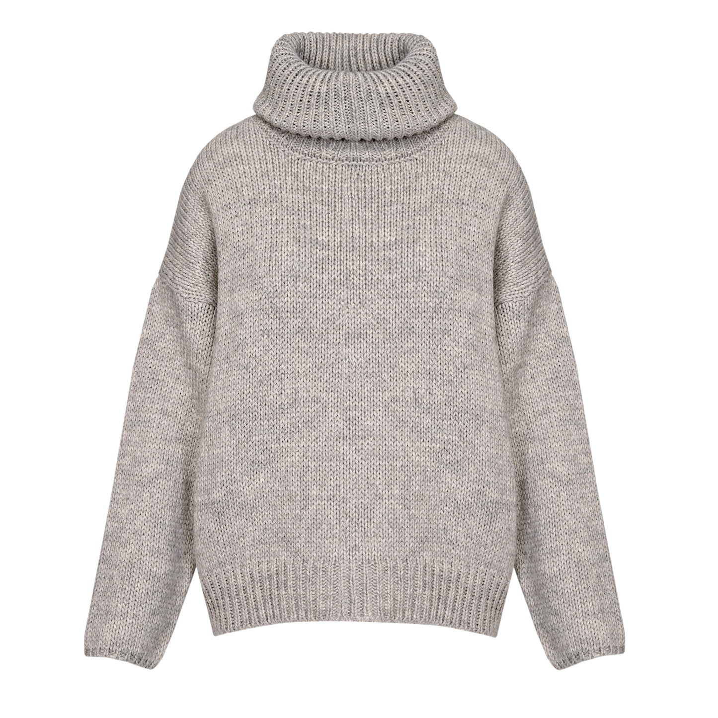 Sweter z moherem Oven Beż