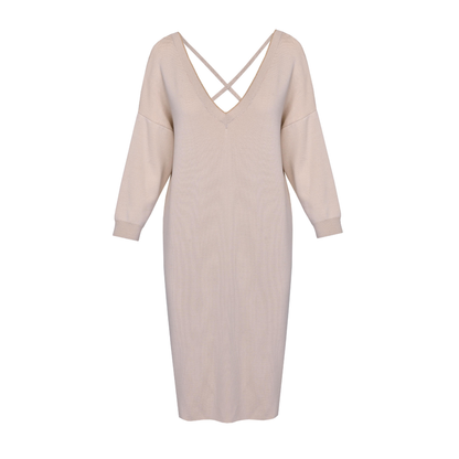 Abra Beige dress