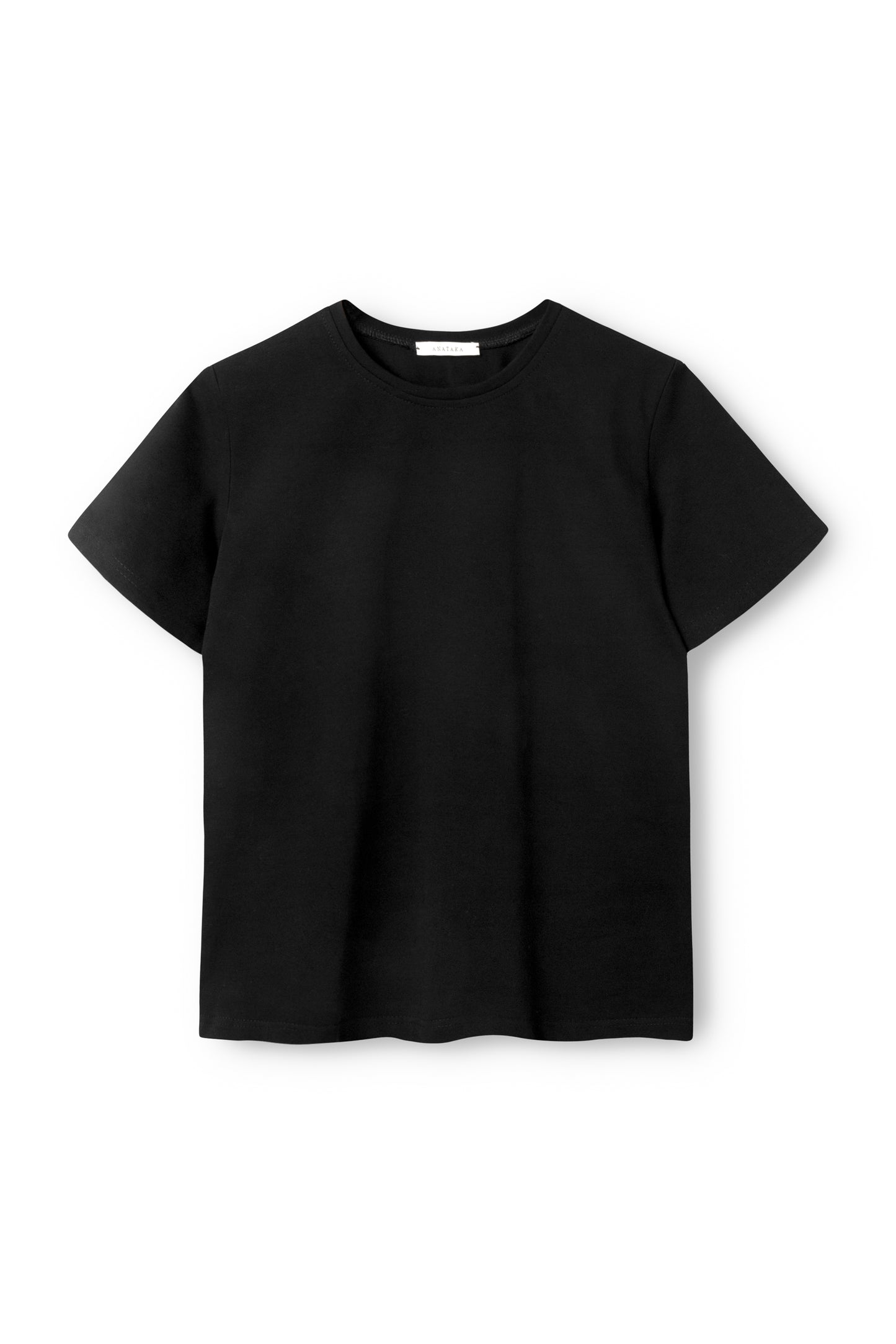 T-shirt Hamar en coton noir