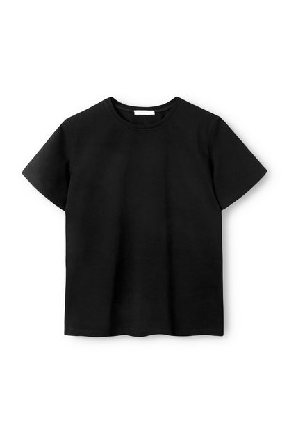 T-shirt Hamar en coton noir