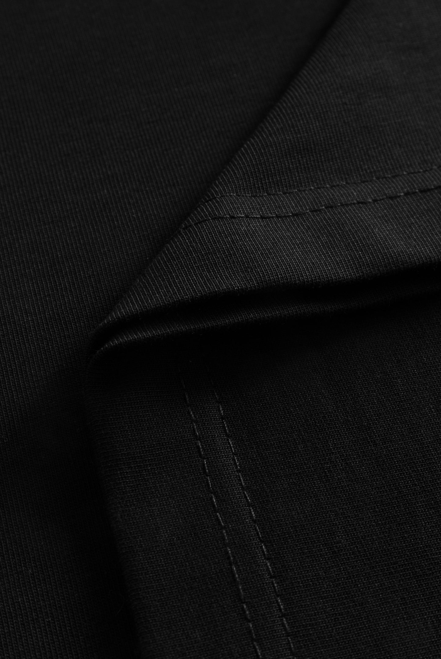 T-shirt Hamar en coton noir