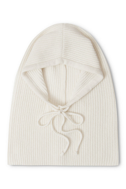 Bedford ecru cashmere balaclava