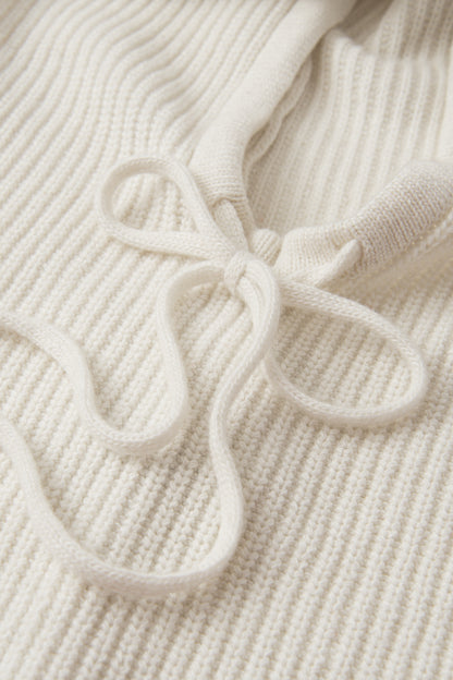 Bedford ecru cashmere balaclava