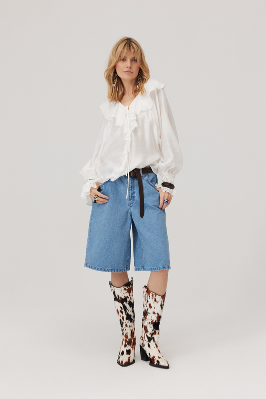 Bermudy jeansowe Legend
