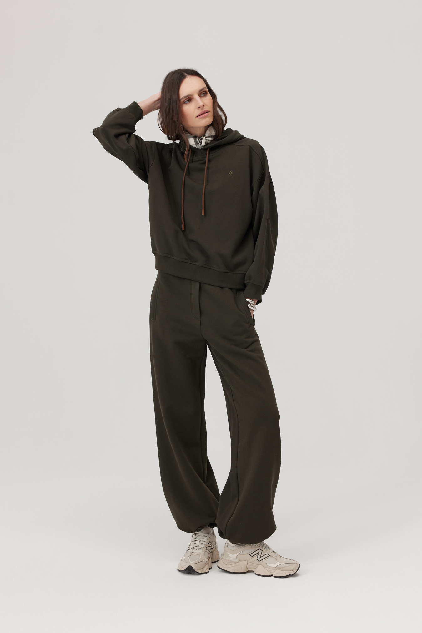 Bluza dresowa Finn khaki