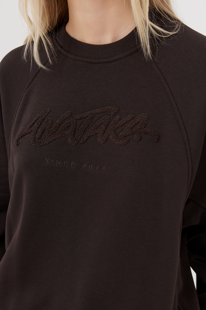 Bluza dresowa Hardy brąz