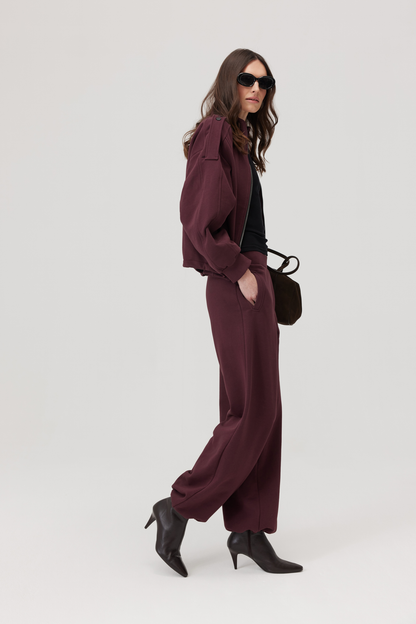Sweat-shirt Norden cerise
