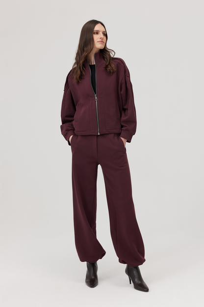 Sweat-shirt Norden cerise