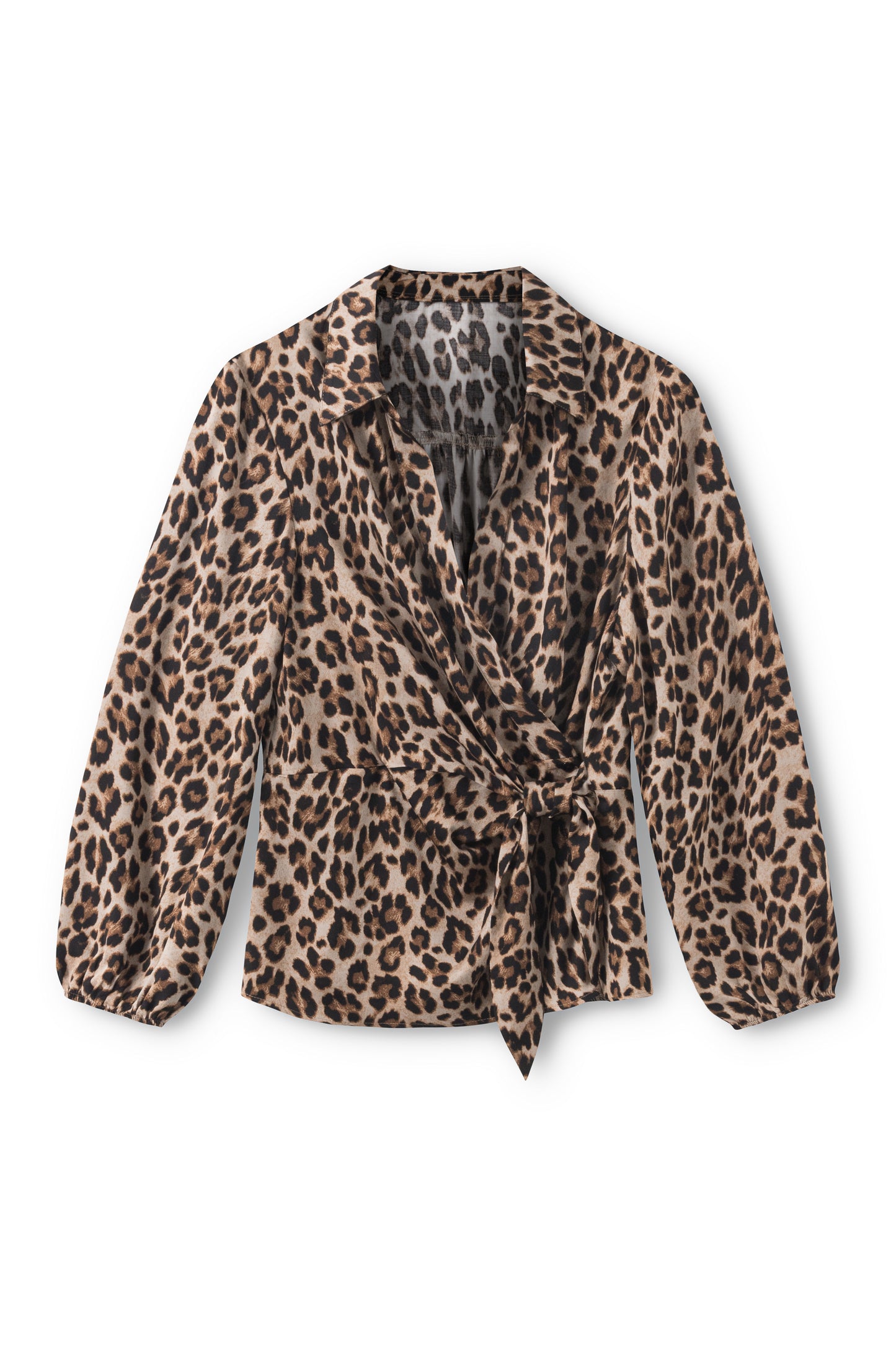Hibisco leopard blouse