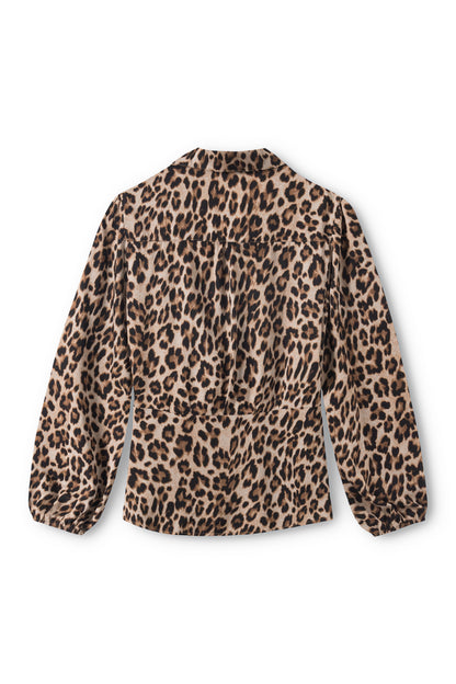 Hibisco leopard blouse
