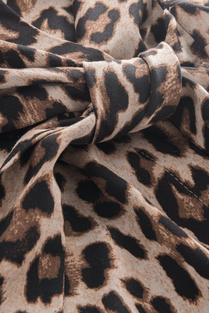 Hibisco leopard blouse
