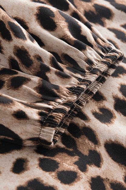 Hibisco leopard blouse