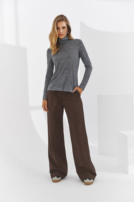 Nomi melange turtleneck
