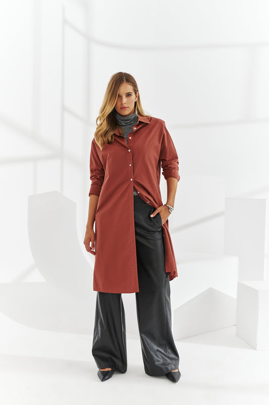 Chemise Farel, marron