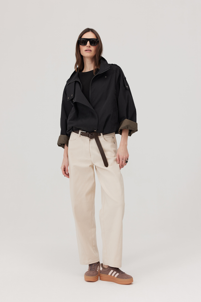Kurtka oversize Arni czarna