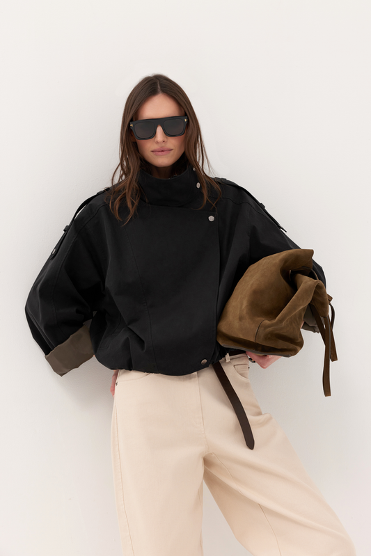 Veste oversize Arni noire