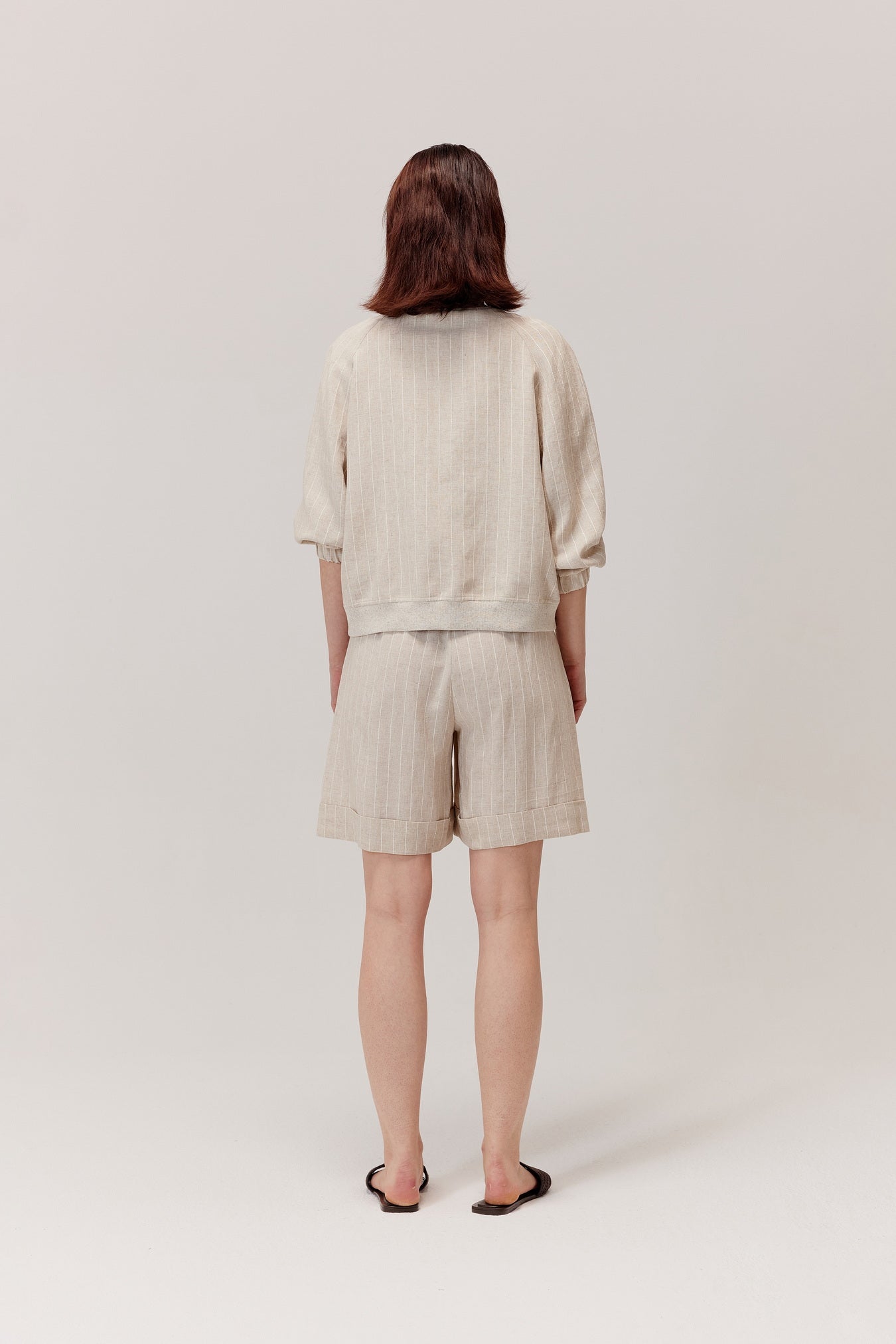 Beige Portofino Linen Jacket