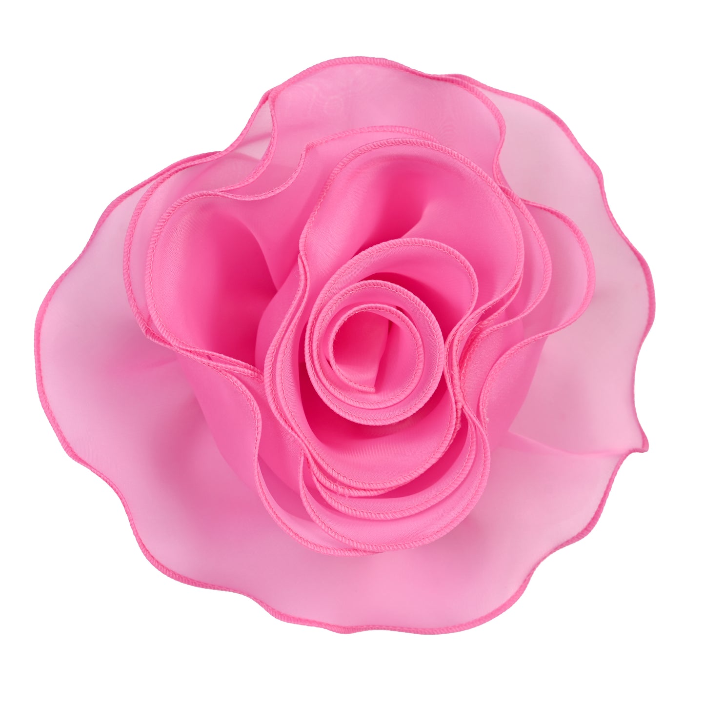 Charm fleur rose détachable