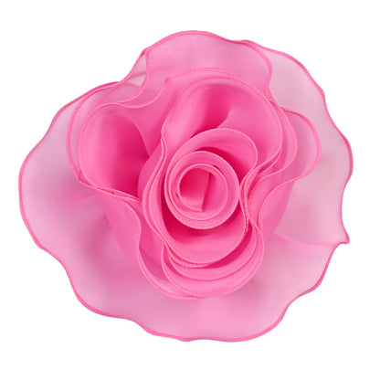 Charm fleur rose détachable