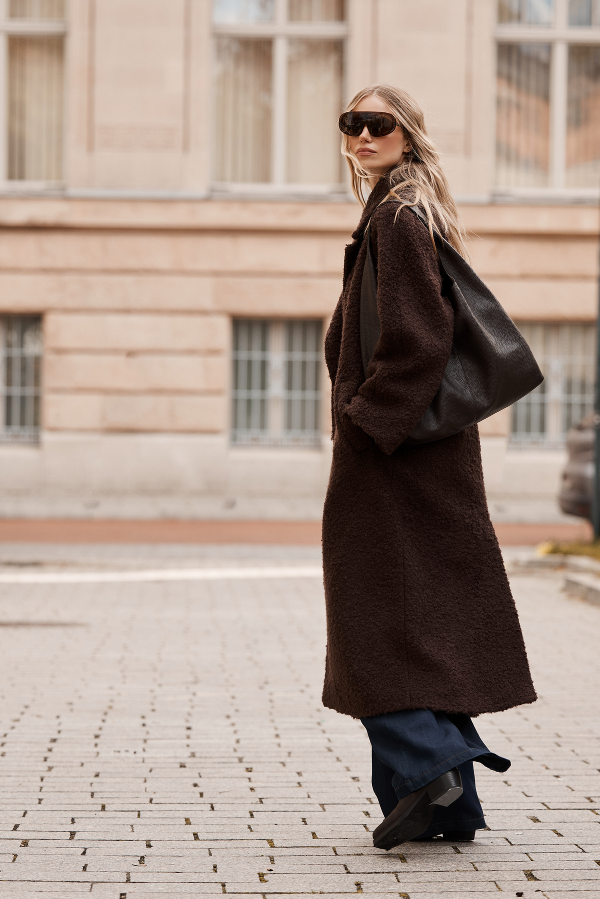 Carell wool coat