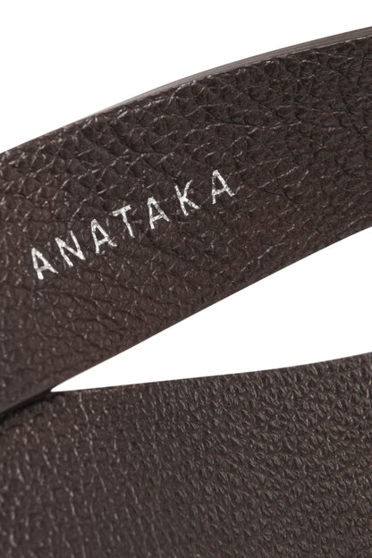 Calvo leather belt brown