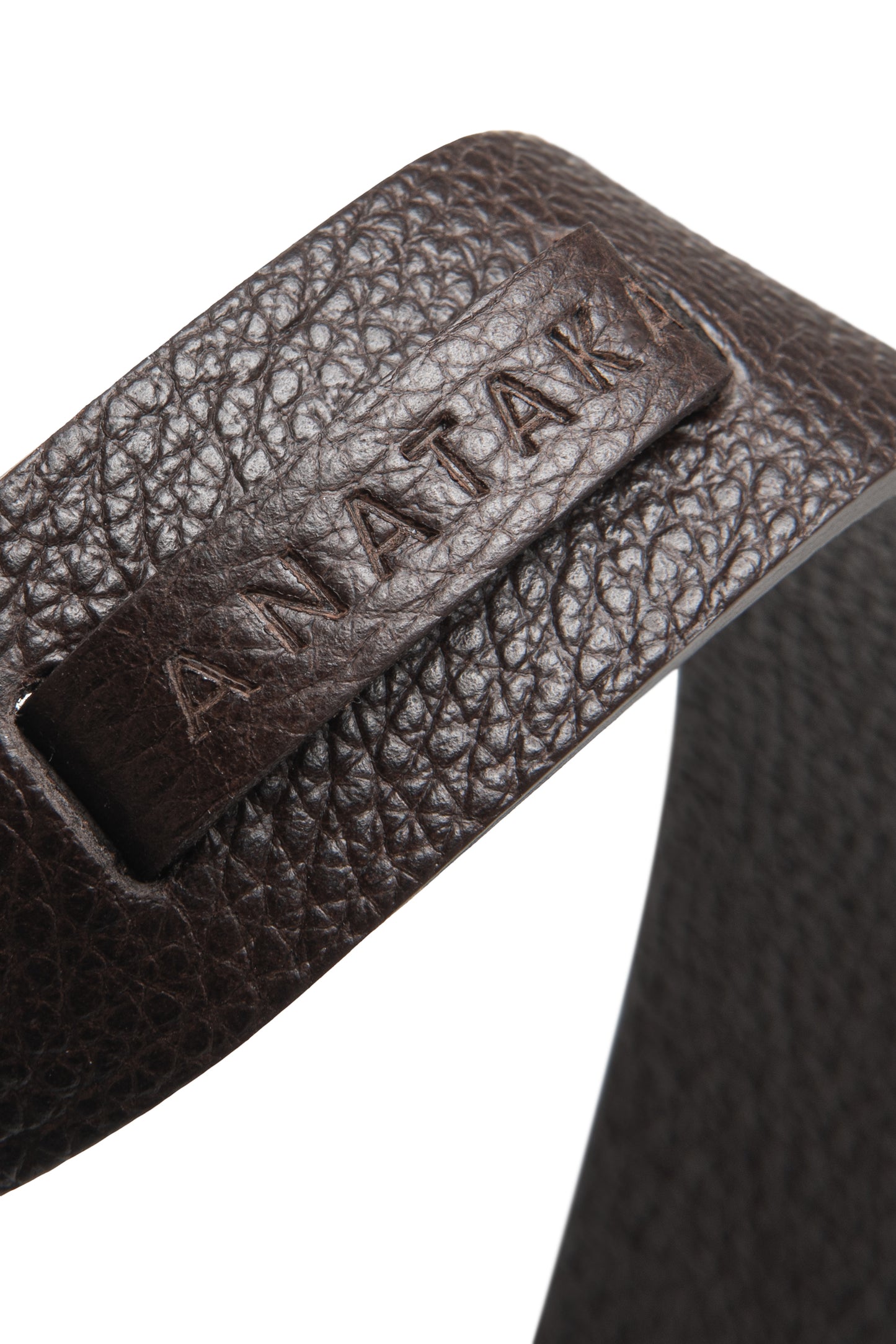 Calvo leather belt brown