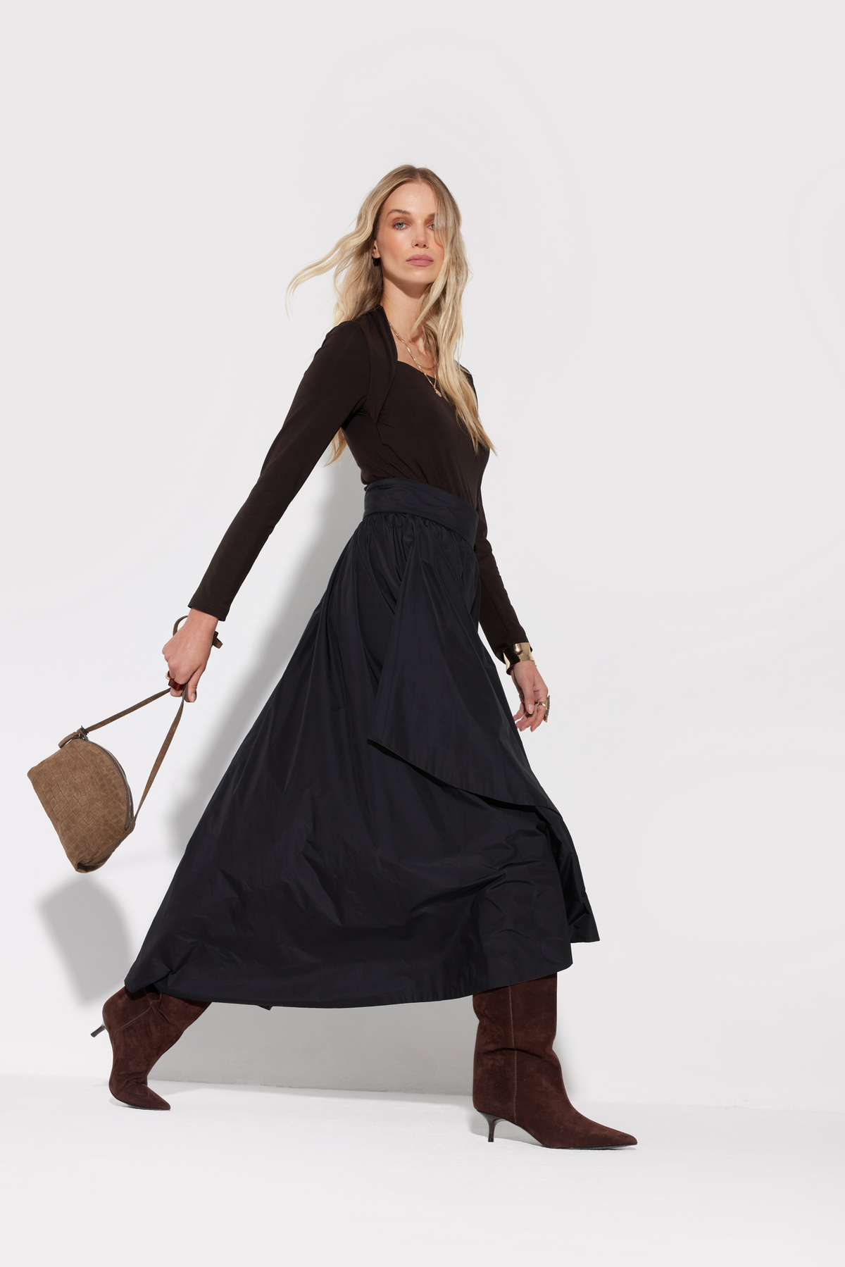 Brown Delice blouse