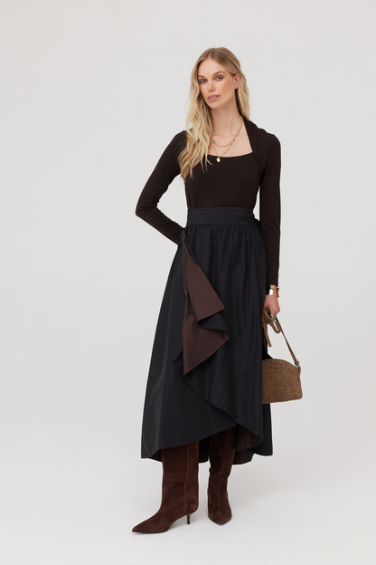 Brown Delice blouse