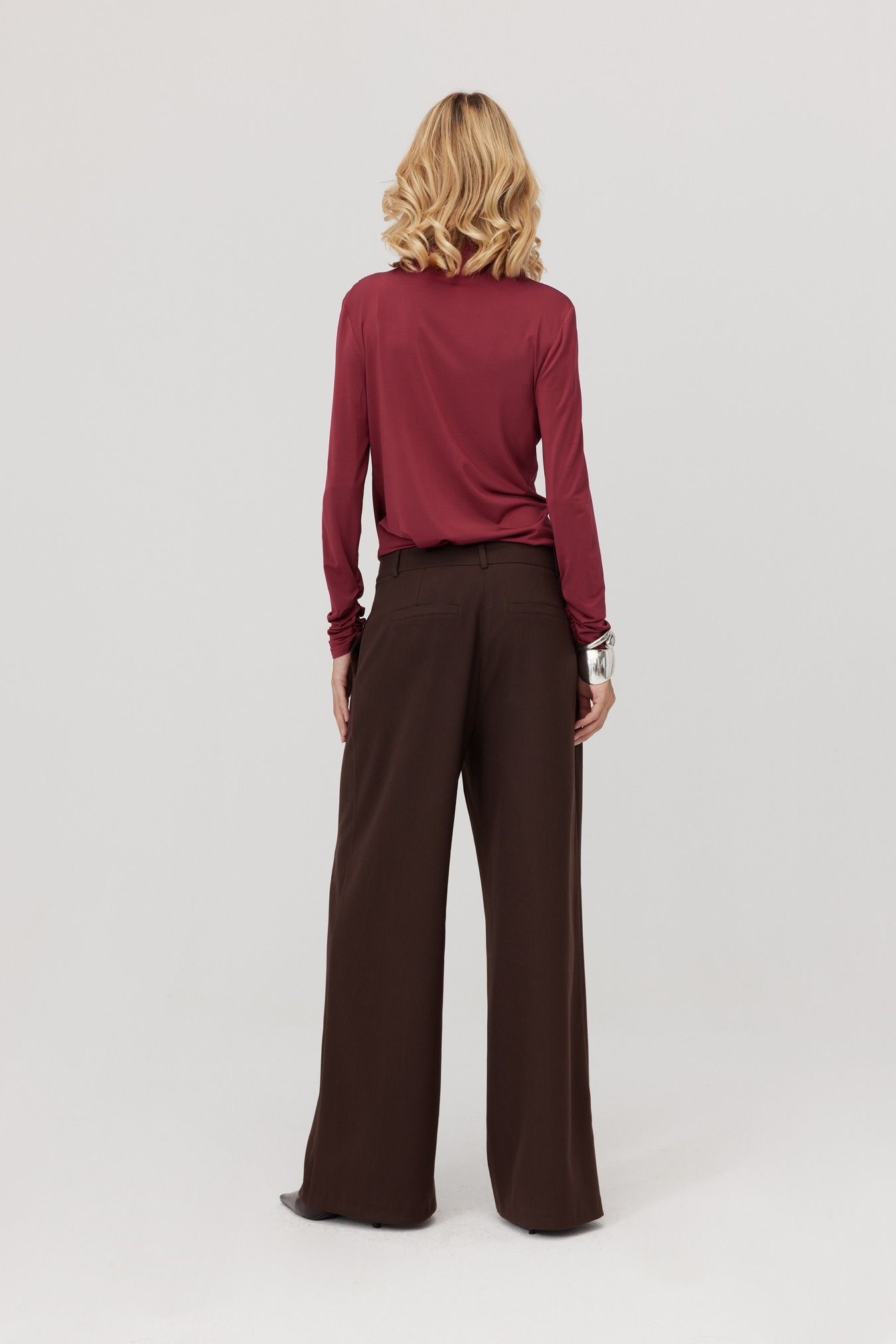 Evans brown suit trousers