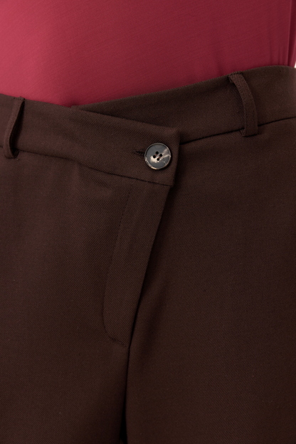 Evans brown suit trousers