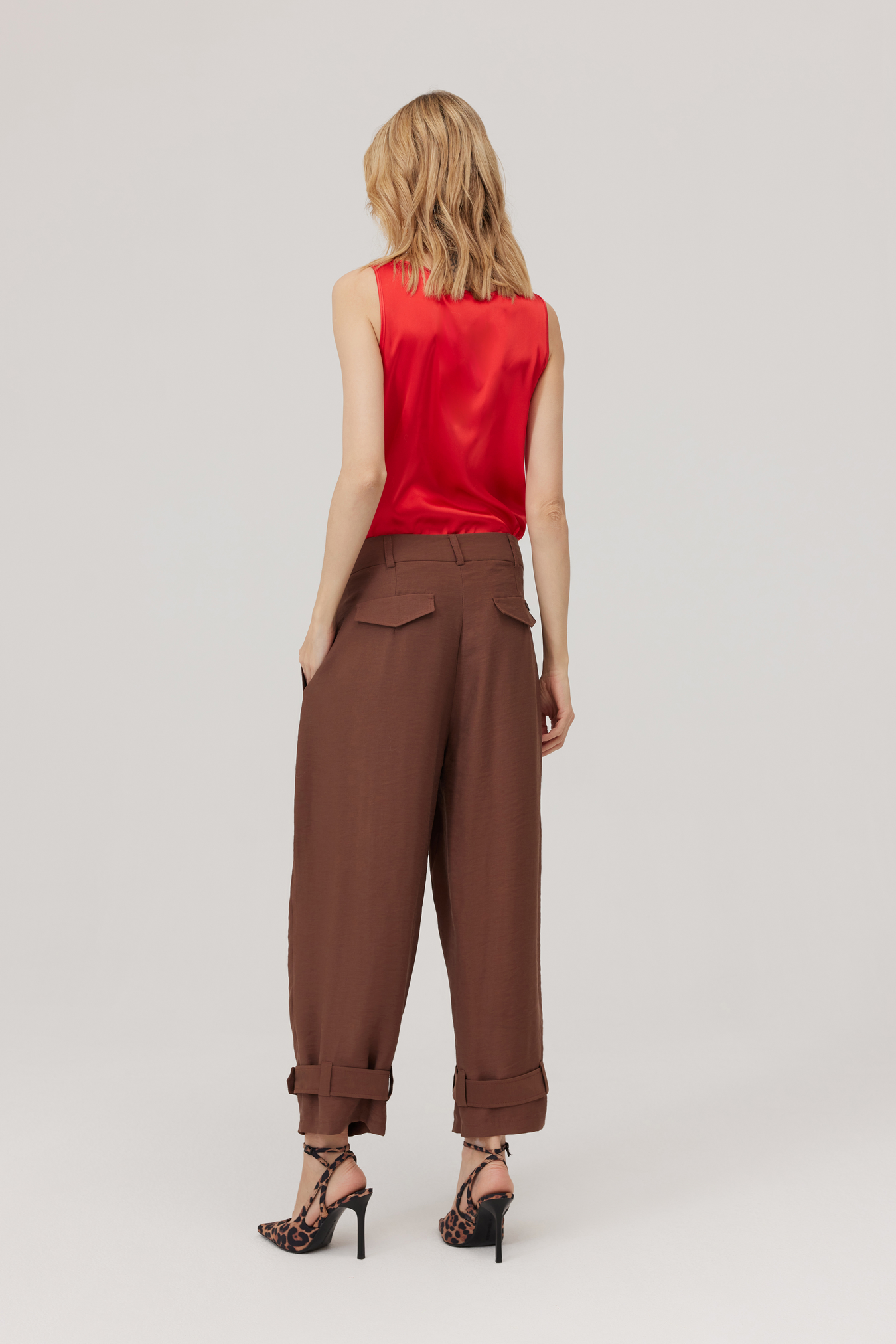 Pantalon ballon Friggo marron