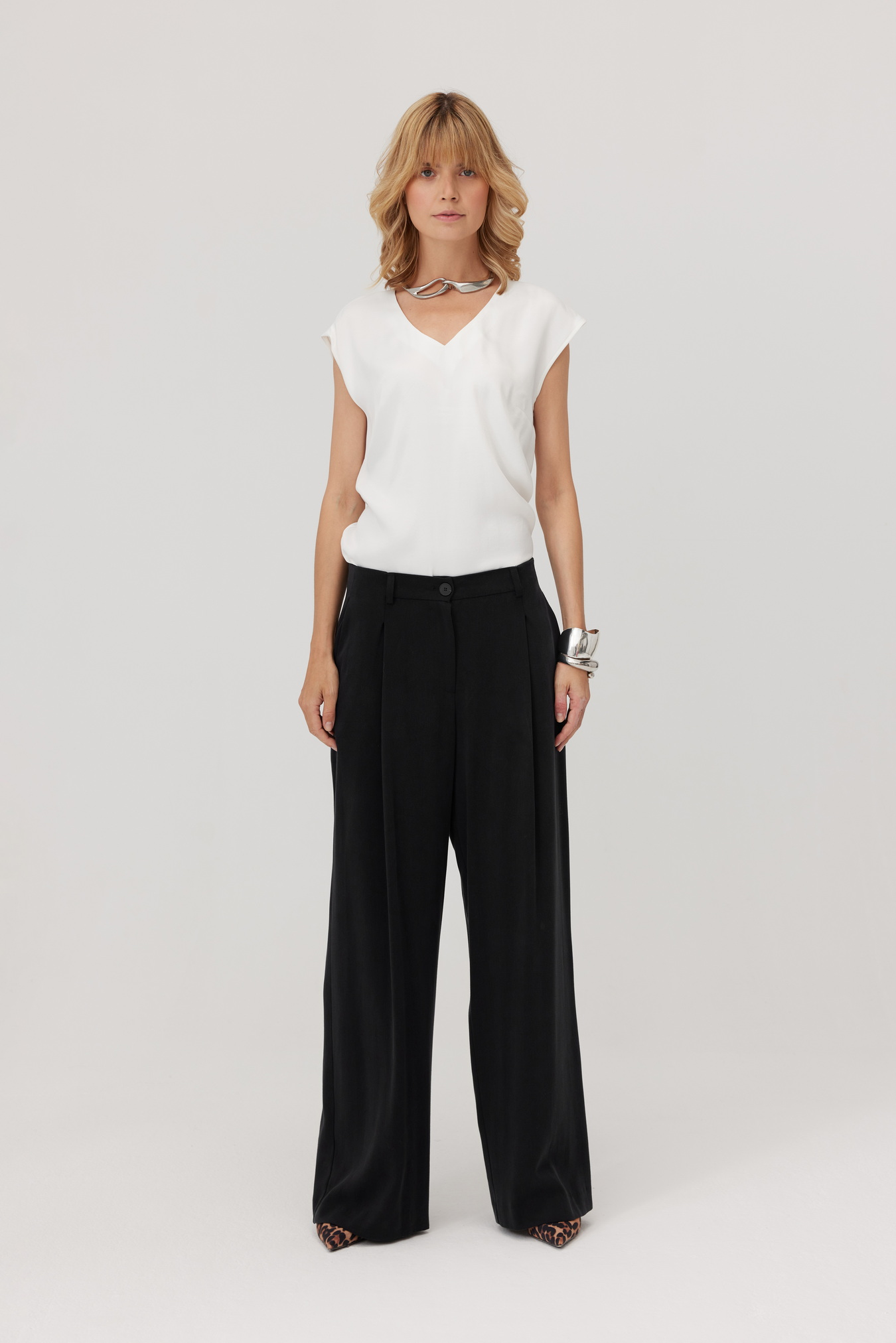 Elegant Hayden trousers black