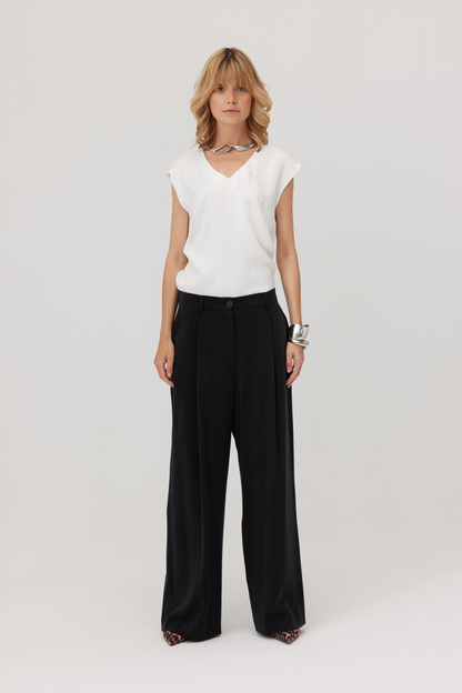 Elegant Hayden trousers black