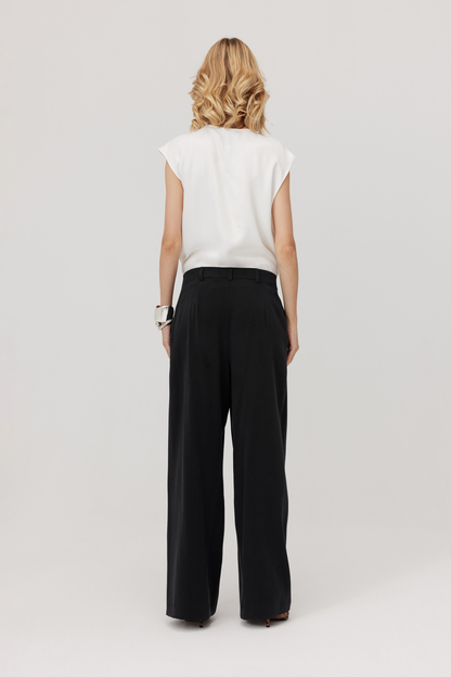 Elegant Hayden trousers black
