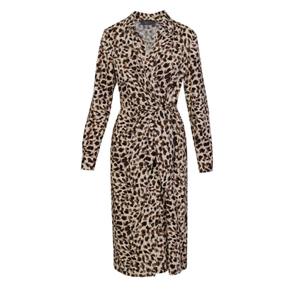 Robe Cono à imprimé animal