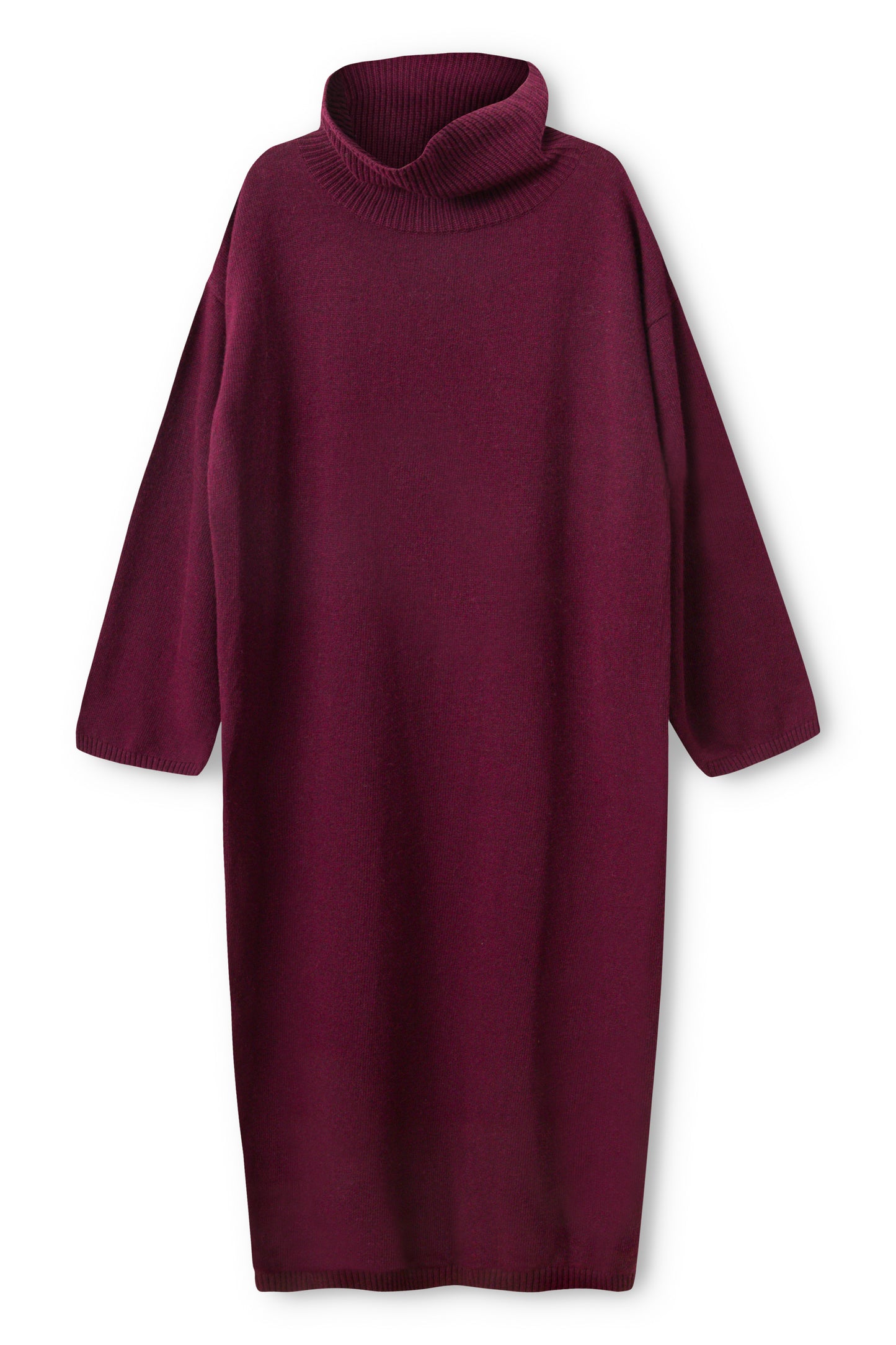 Denali Burgundy Cashmere Dress