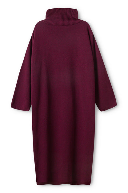Denali Burgundy Cashmere Dress