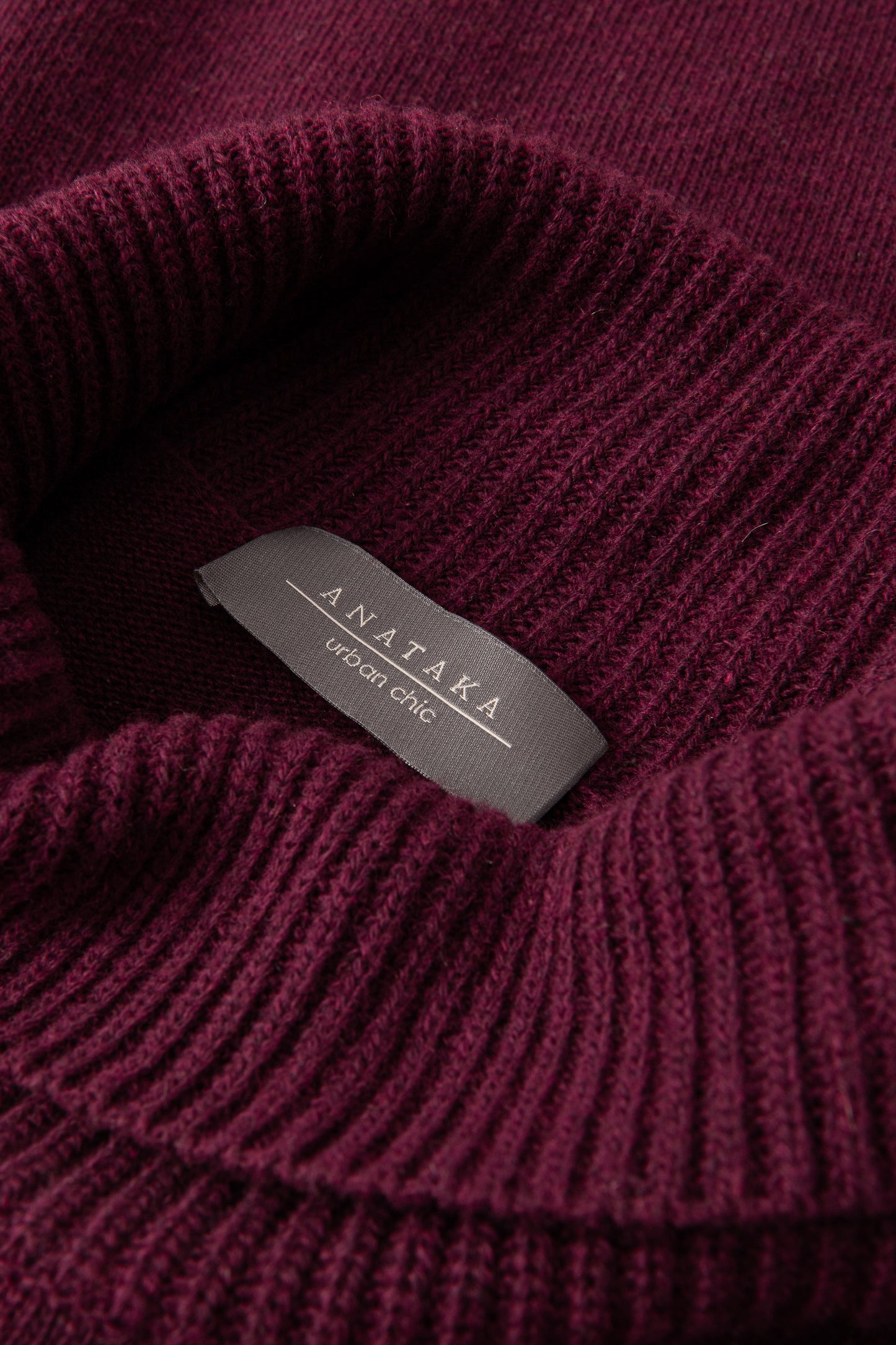 Denali Burgundy Cashmere Dress