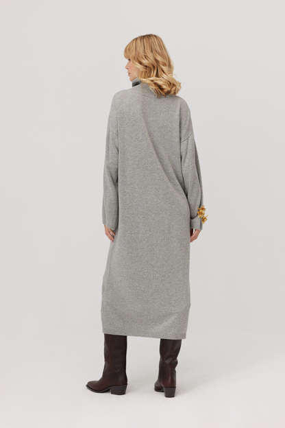 Denali Gray Cashmere Dress