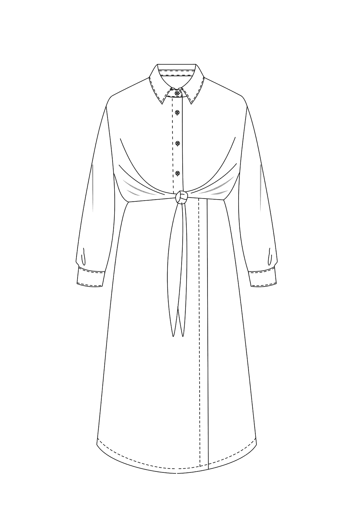 Robe-chemise léopard Emre