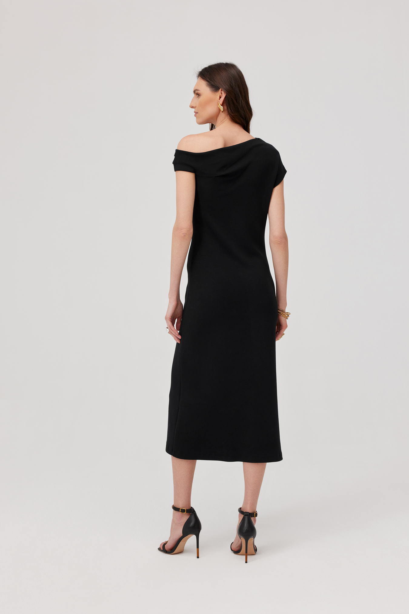 Robe midi Heartbreaker noire