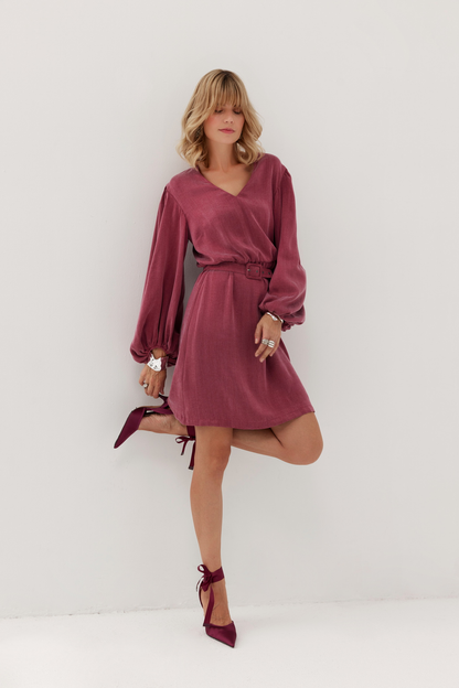 Robe à manches bouffantes Lilou