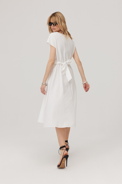 Ameli midi dress black