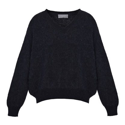 Caro alpaca sweater titanium