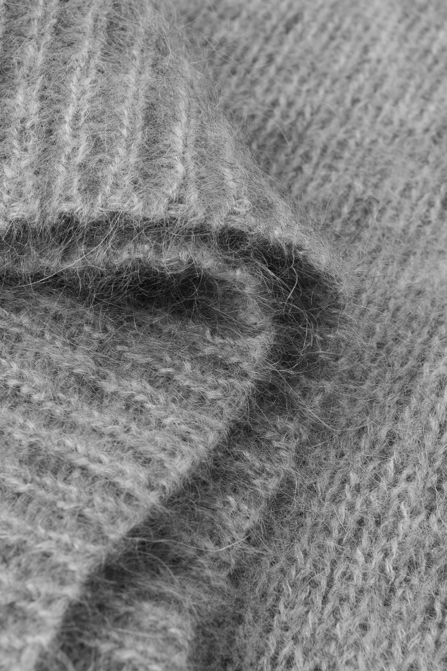Pull en mohair ultra-doux pour bébé, gris Futuro
